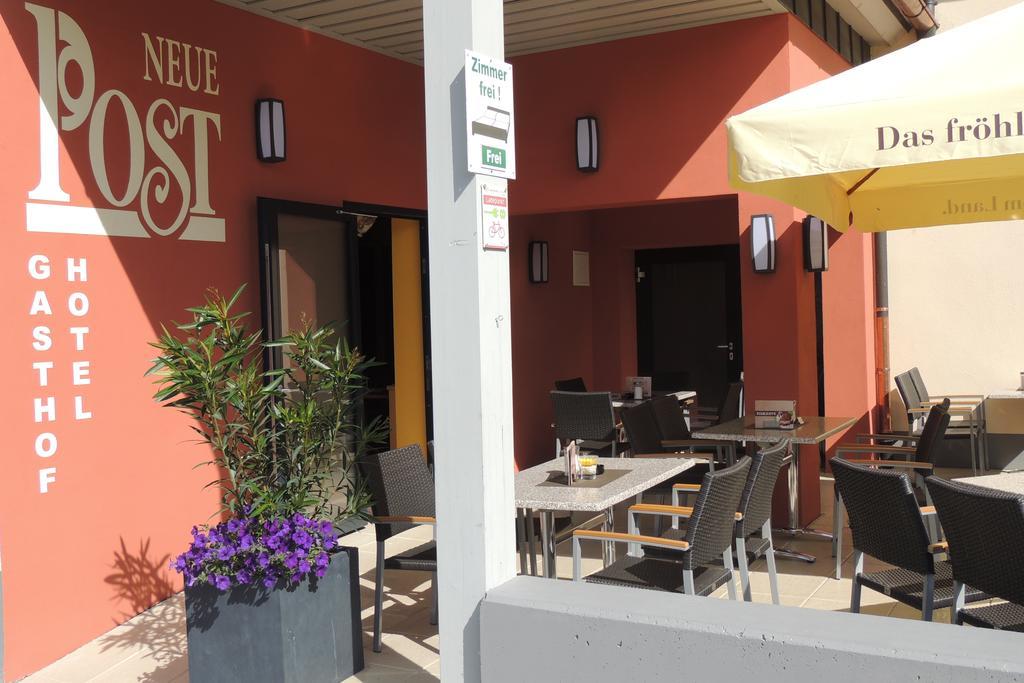Hotel-Gasthof Neue Post Leutershausen  Dış mekan fotoğraf