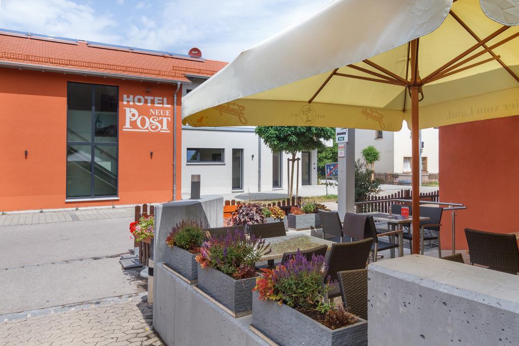 Hotel-Gasthof Neue Post Leutershausen  Dış mekan fotoğraf